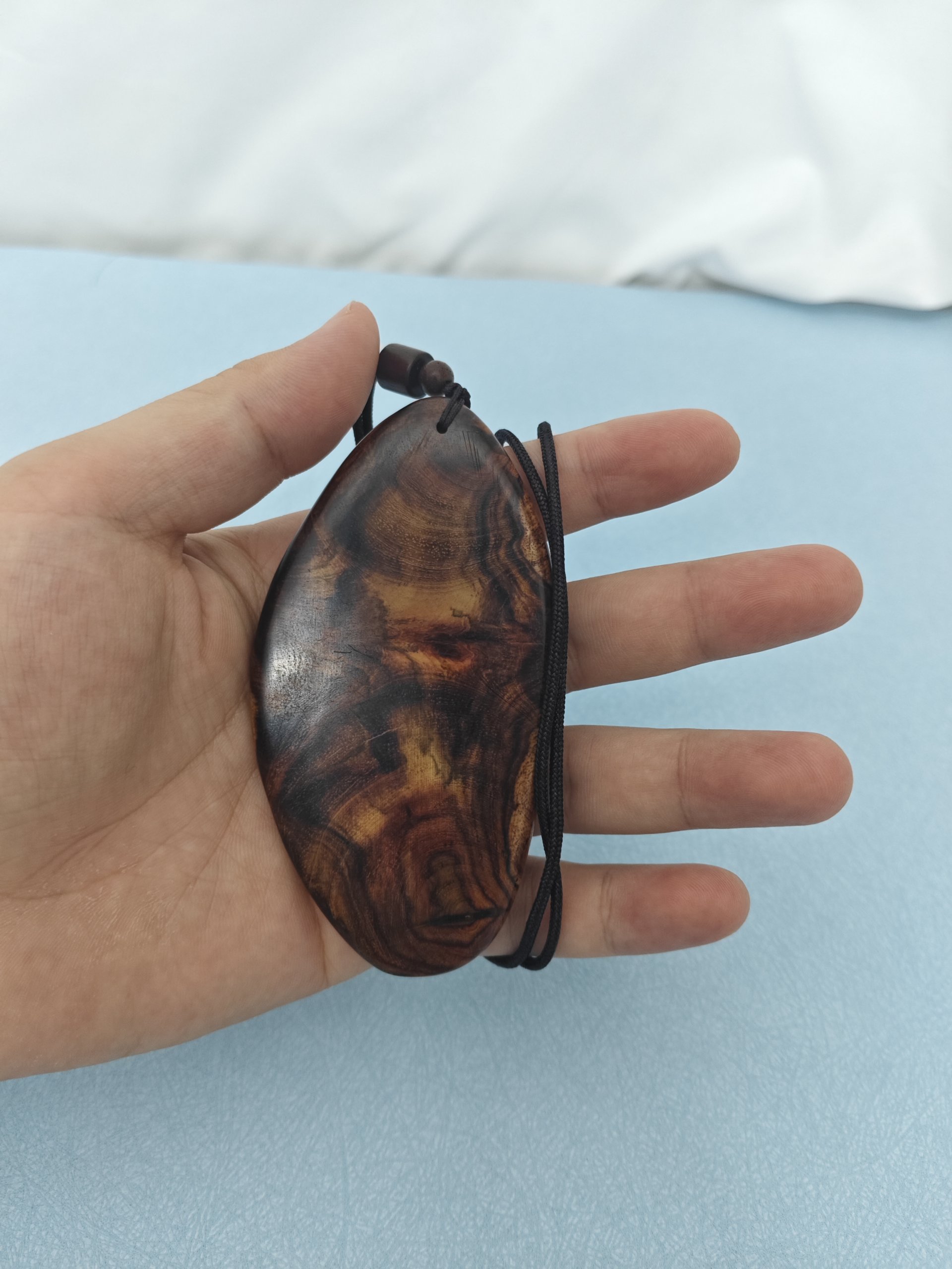 海南黄花梨异形无事牌